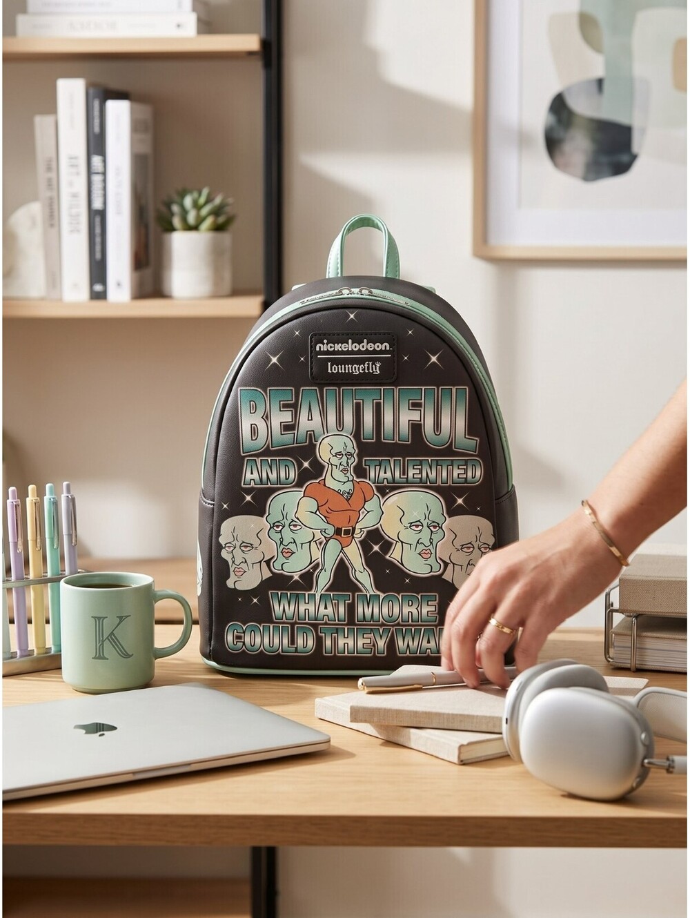 Loungefly SpongeBob SquarePants Handsome Squidward Backpack